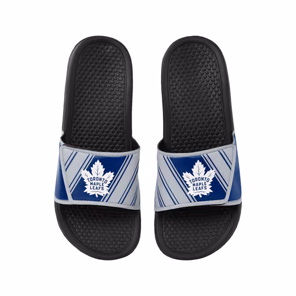 Toronto Maple Leafs Legacy Velcro NHL Sport Slides view 1