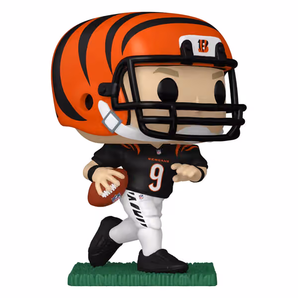 Funko POP! #304 Joe Burrow Cincinnati Bengals Vinyl NFL Figure view 2
