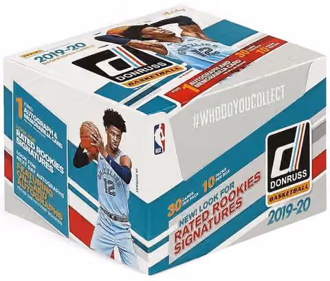 2019/20 Panini Donruss Basketball Hobby Box NBA view 1