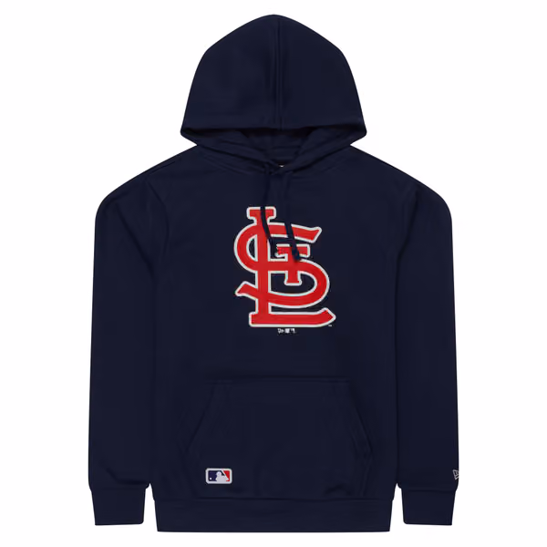 St. Louis Cardinals Team Logo MLB Hoodie Navy view 1