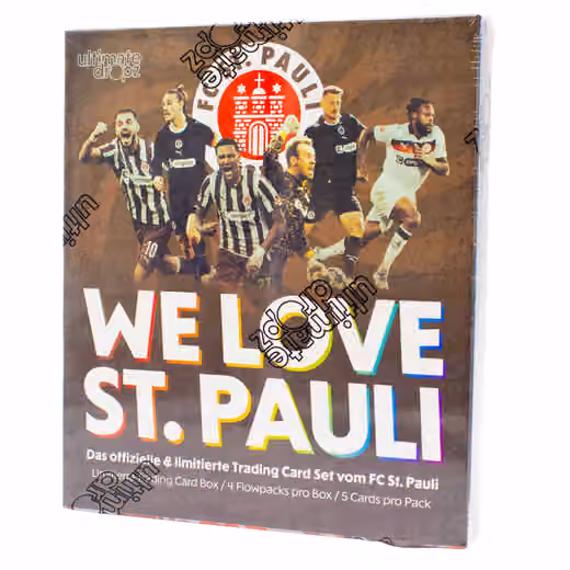 2026 Ultimate Dropz FC St. Pauli Hobby Box view 1