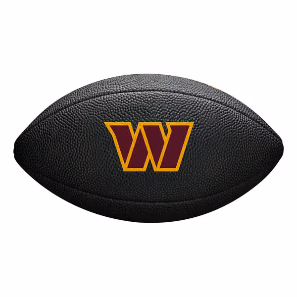 Washington Commanders NFL Wilson Mini Football Black view 3