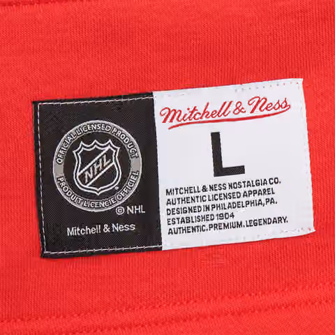 Washington Capitals Mitchell & Ness Heritage NHL Lace-Up Jersey Crew view 3