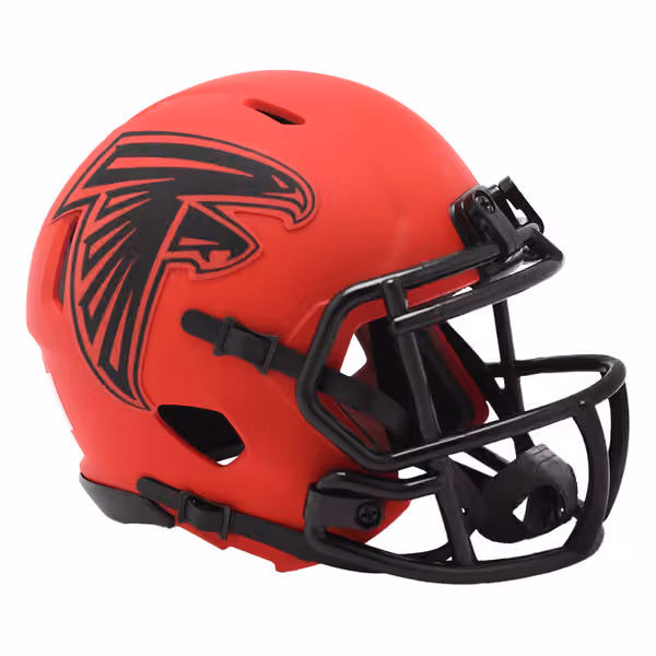 Atlanta Falcons Rave Alternate NFL Speed Mini Helmet Red view 1