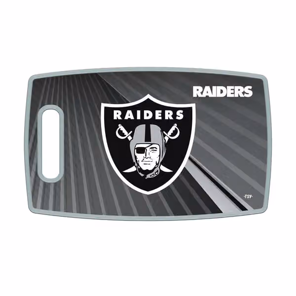 Las Vegas Raiders NFL Cutting Board view 1