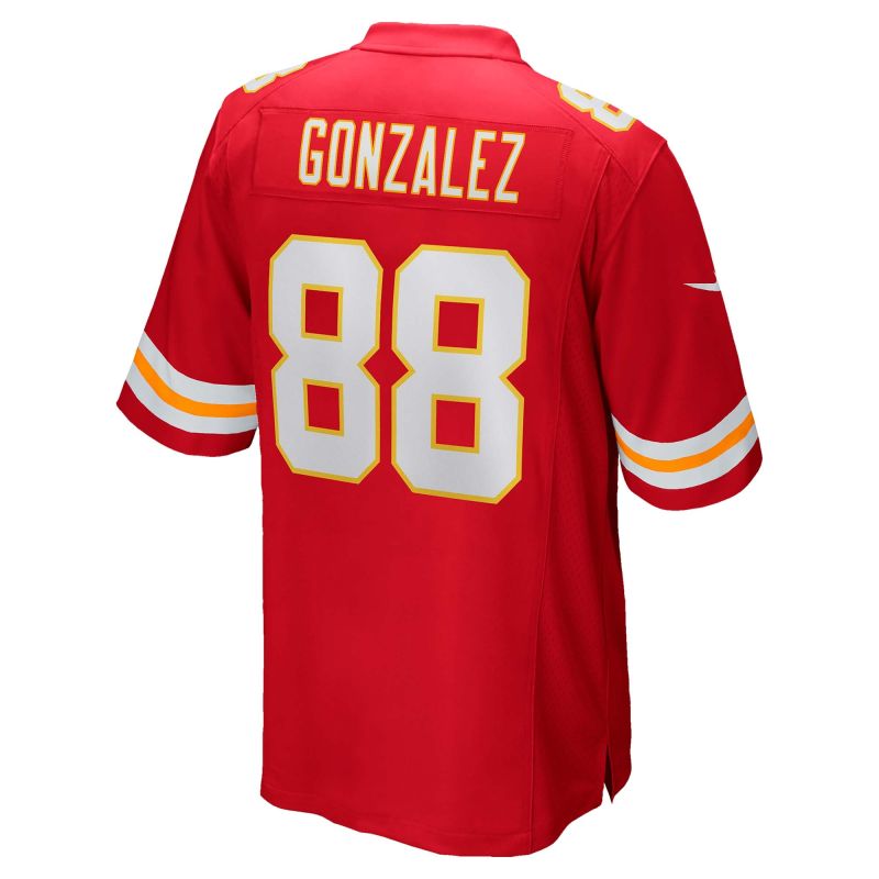 Tony Gonzalez #88 Kansas City Chiefs Nike Game NFL Jersey Red view 3