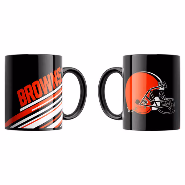 Cleveland Browns Stripes NFL Mug (330 ml) view 1