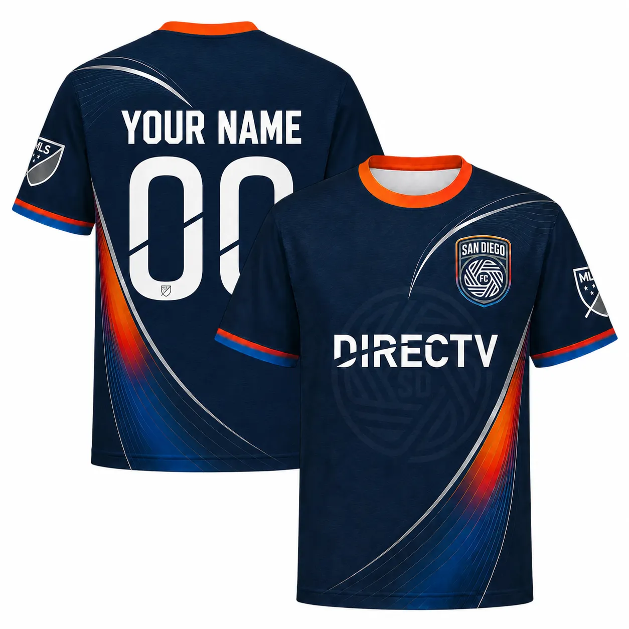 San Diego FC Away Jersey – Stunning Navy Custom Kit