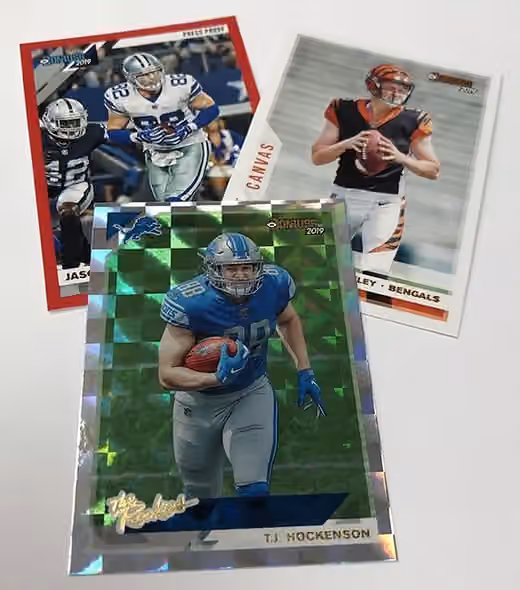 2019 Panini Donruss Football Hobby Box NFL view 3