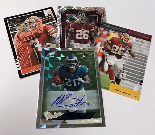 2019 Panini Donruss Football Hobby Box NFL view 2