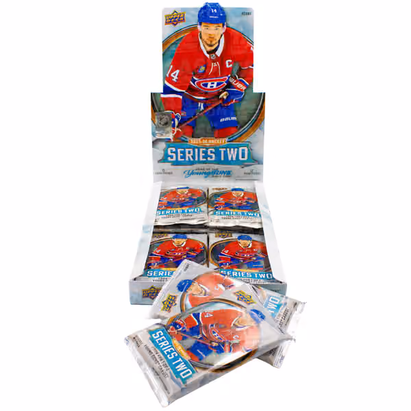 2025/26 Upper Deck Series 2 Hockey NHL Hobby Box view 2