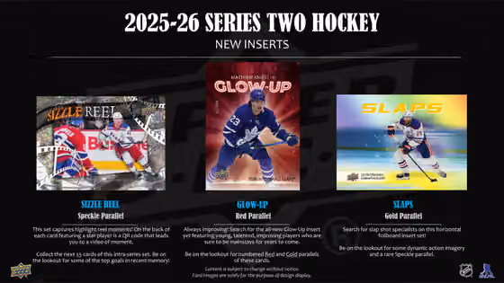 2025/26 Upper Deck Series 2 Hockey NHL Hobby Box view 4