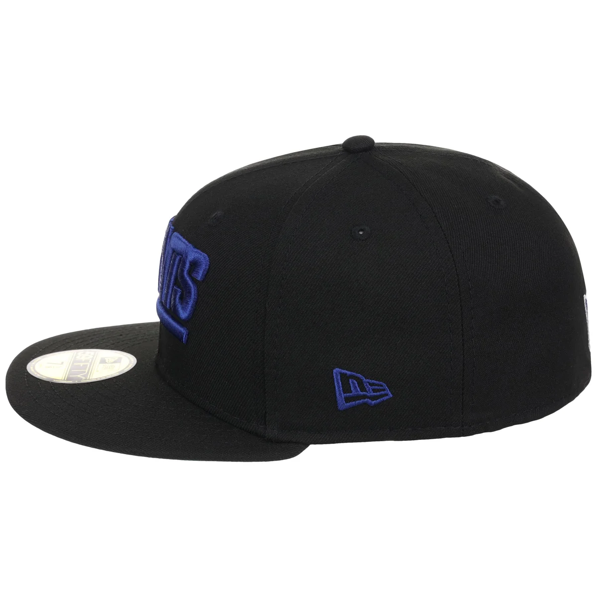 New York Giants NFL Black Dome New Era 59FIFTY detail view