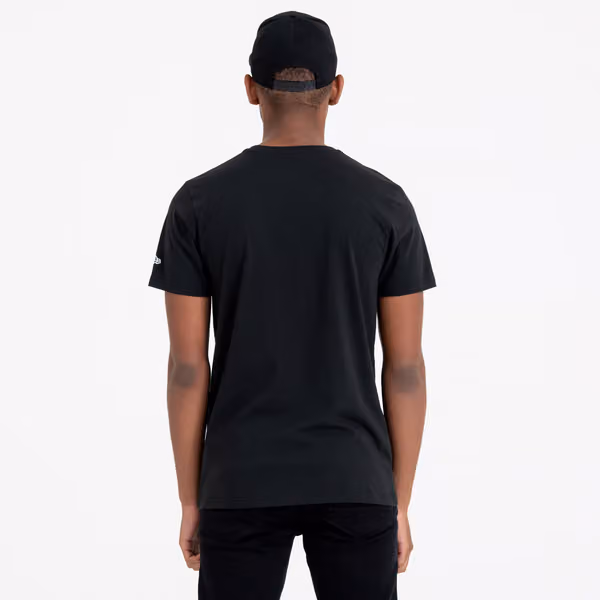 New York Yankees Team Logo New Era MLB T-Shirt Black view 2