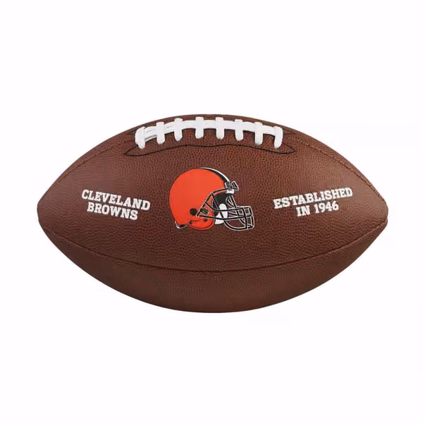 Cleveland Browns Backyard Wilson Full Size NFL Football view 1