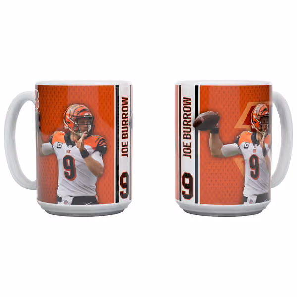 Joe Burrow Cincinnati Bengals Jumbo Mug (450 ml) view 1