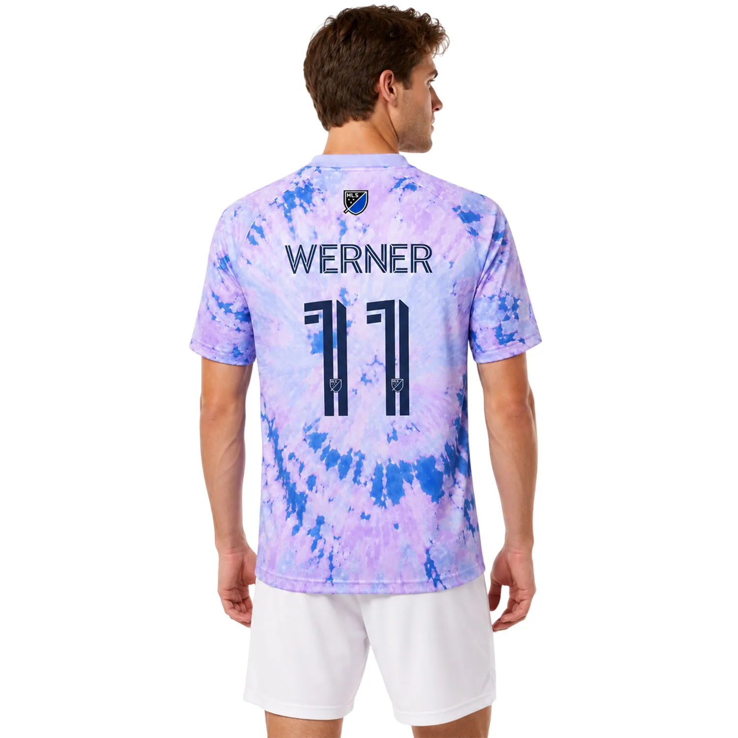 Timo Werner Quakes Soccer Jersey Bold Tie Dye Edition