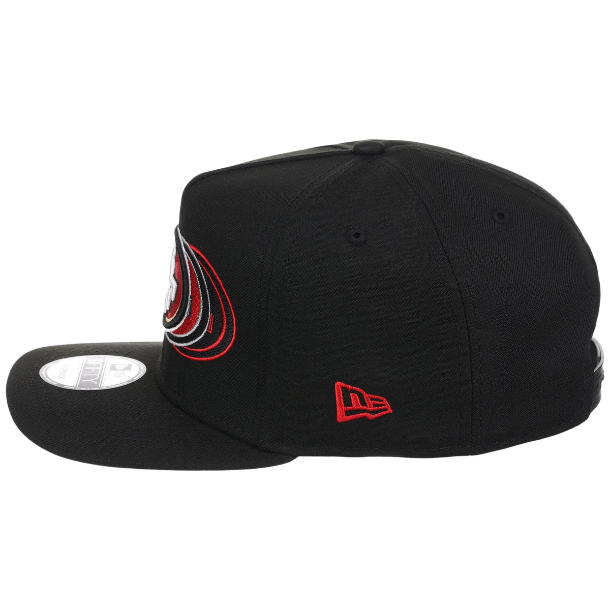 San Francisco 49ers NFL Seismic New Era 9FIFTY A-Frame detail view