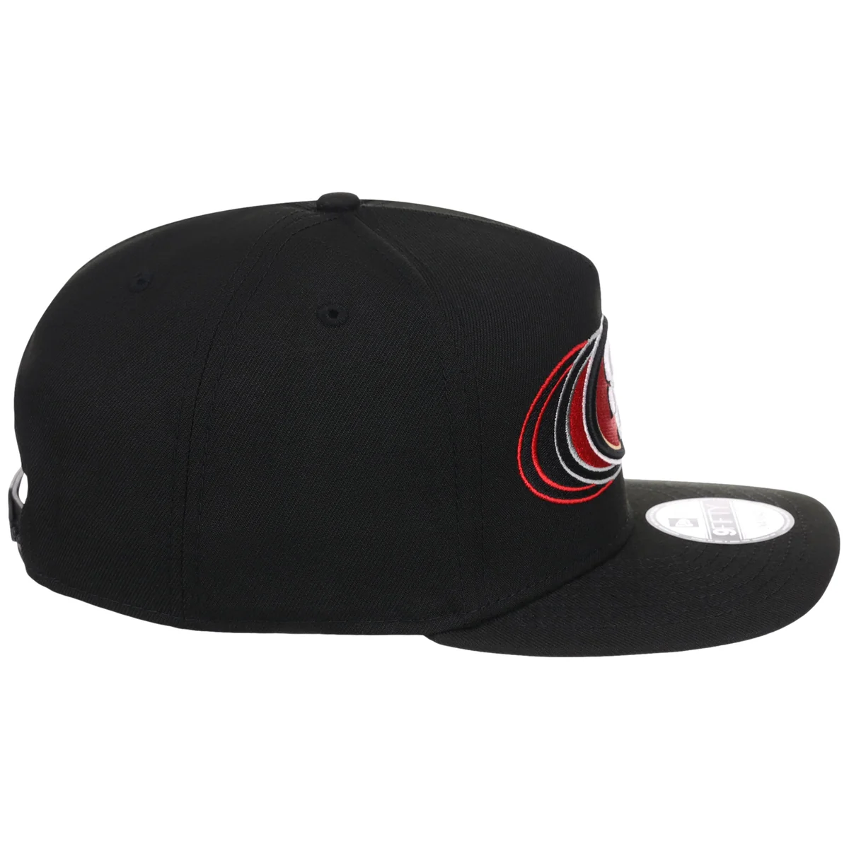 San Francisco 49ers NFL Seismic New Era 9FIFTY A-Frame detail view