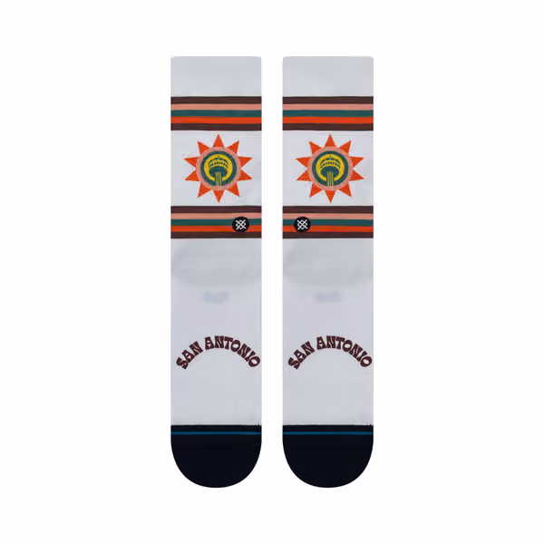 San Antonio Spurs 2023/24 NBA City Edition Stance Crew Socks view 2