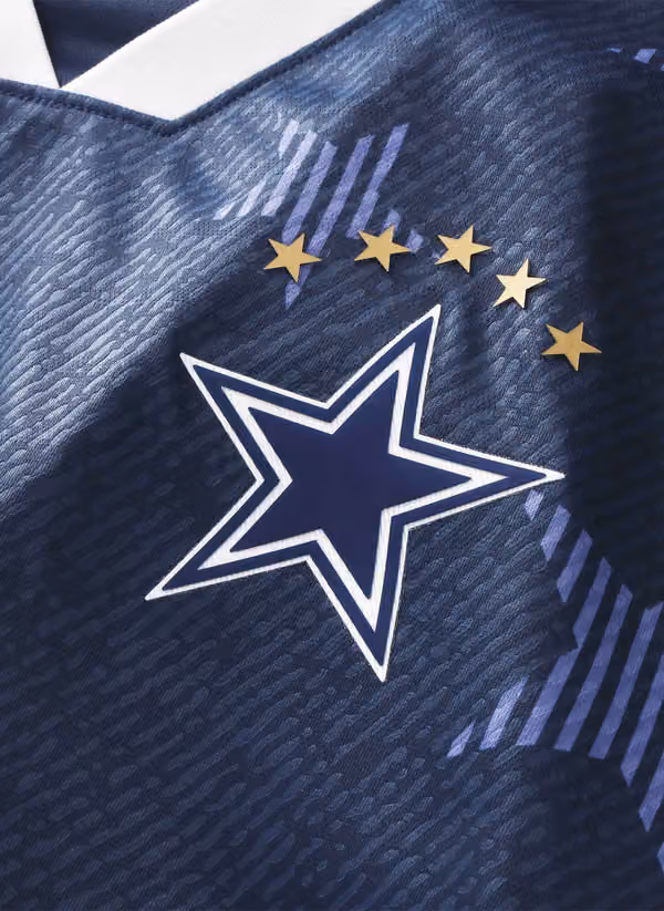Dallas Cowboys 2026 Football x Football NFL Fan Jersey Navy view 3