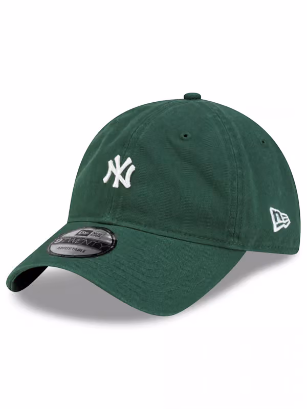 New York Yankees Mini Logo 9TWENTY Adjustable MLB Cap Green product photo