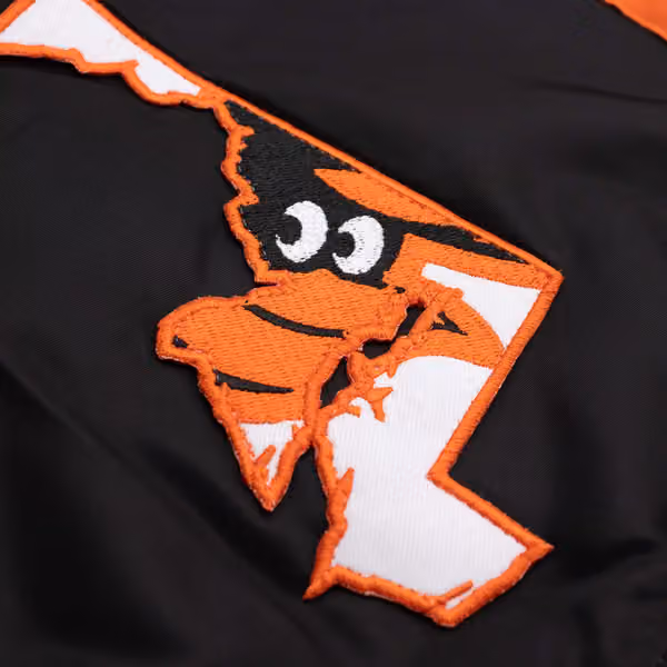 Baltimore Orioles Alpha Industries MA-1 MLB Bomber Jacket Black view 6
