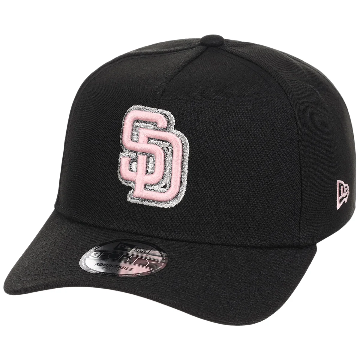 San Diego Padres MLB Cookies & Cream New Era 9FORTY detail view