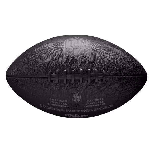 Wilson NFL All Team Logos Black Full Size Football view 5