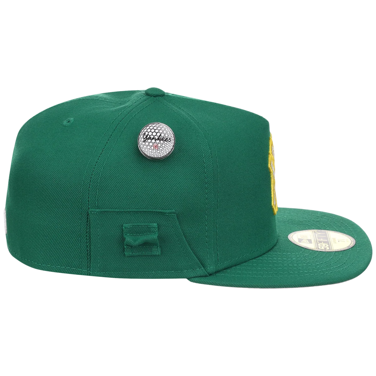 New York Yankees MLB Augusta Bloom New Era 59FIFTY w/ Golf Pin detail view
