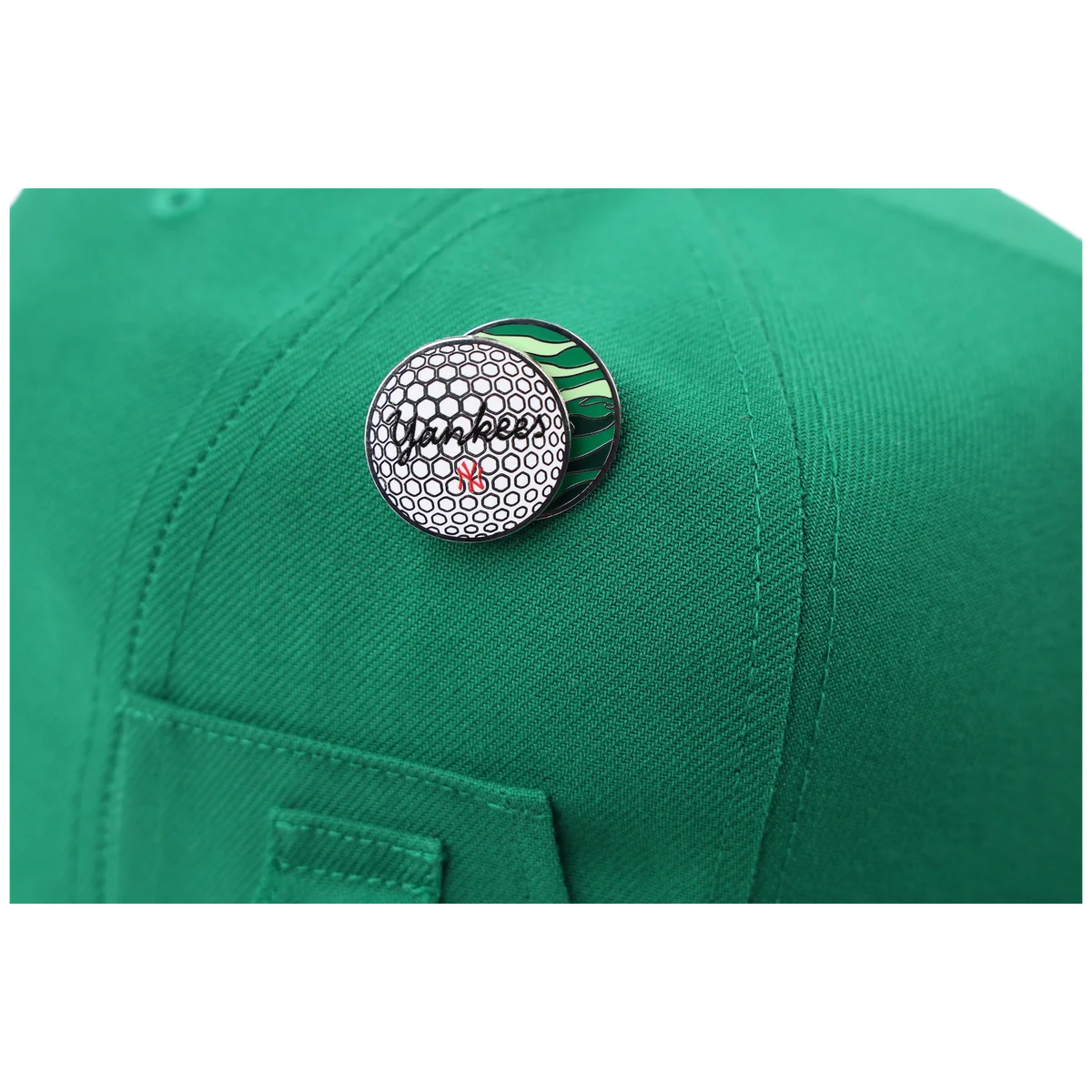 New York Yankees MLB Augusta Bloom New Era 59FIFTY w/ Golf Pin detail view