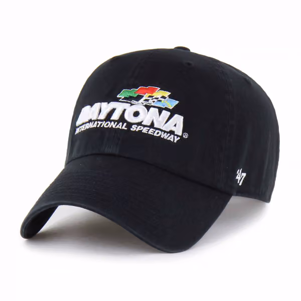 Daytona Speedway '47 Clean Up Adjustable NASCAR Cap Black product photo