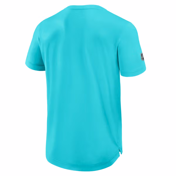 Seattle Kraken 2025/26 Authentic Pro Rink Tech NHL T-Shirt Aqua view 2