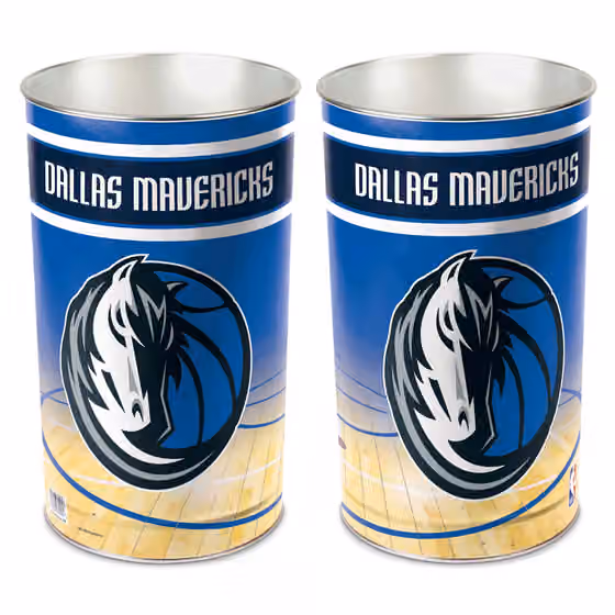 Dallas Mavericks WinCraft Metal NBA Wastebasket view 1