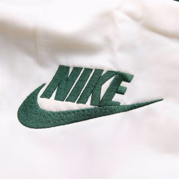 Green Bay Packers Rewind Legacy Bomber Jacket Green/Cream view 6
