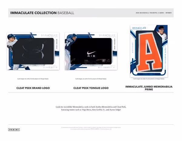 2026 Panini Immaculate Baseball Hobby Box view 4