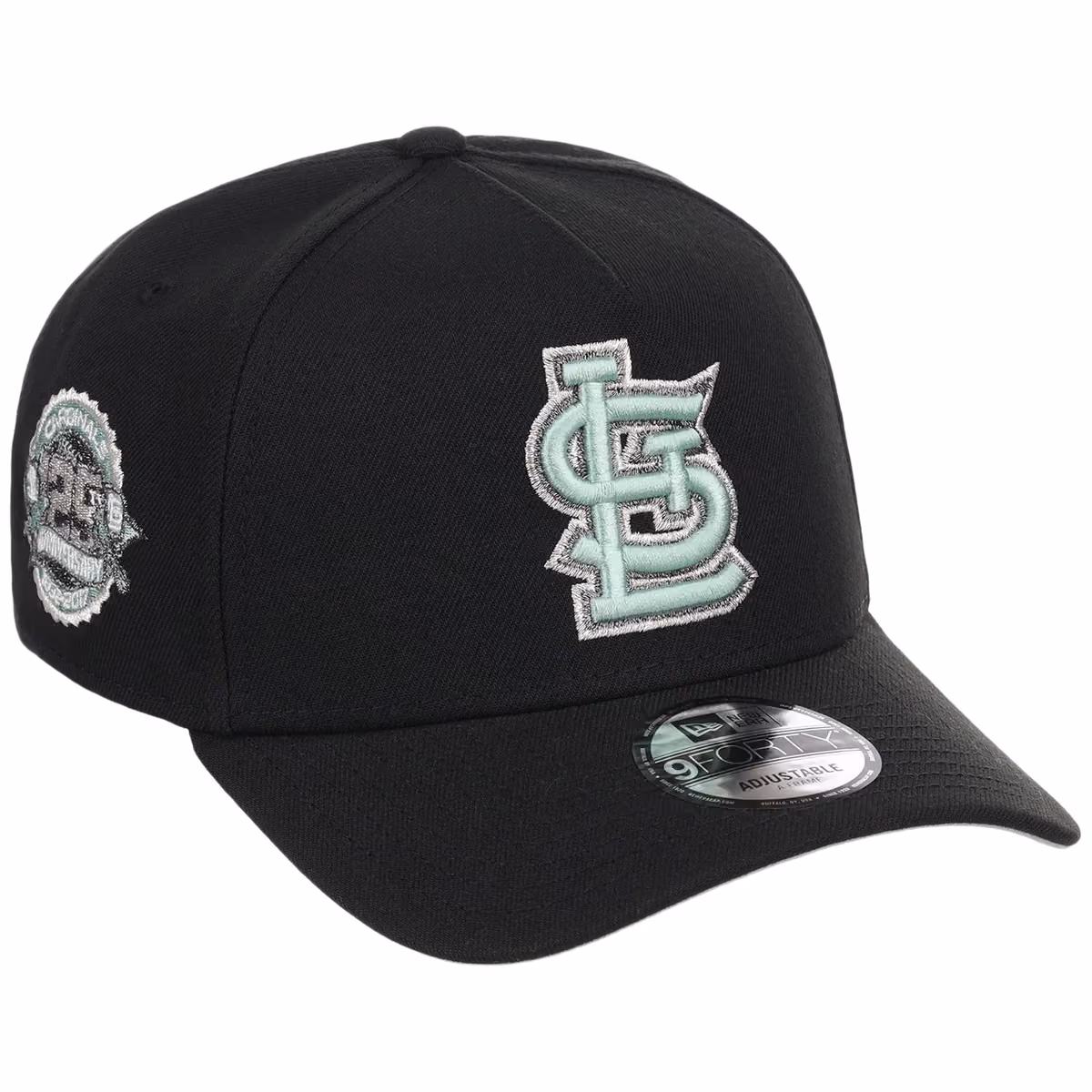 St. Louis Cardinals MLB Alpine Snow New Era 9FORTY A-Frame front view