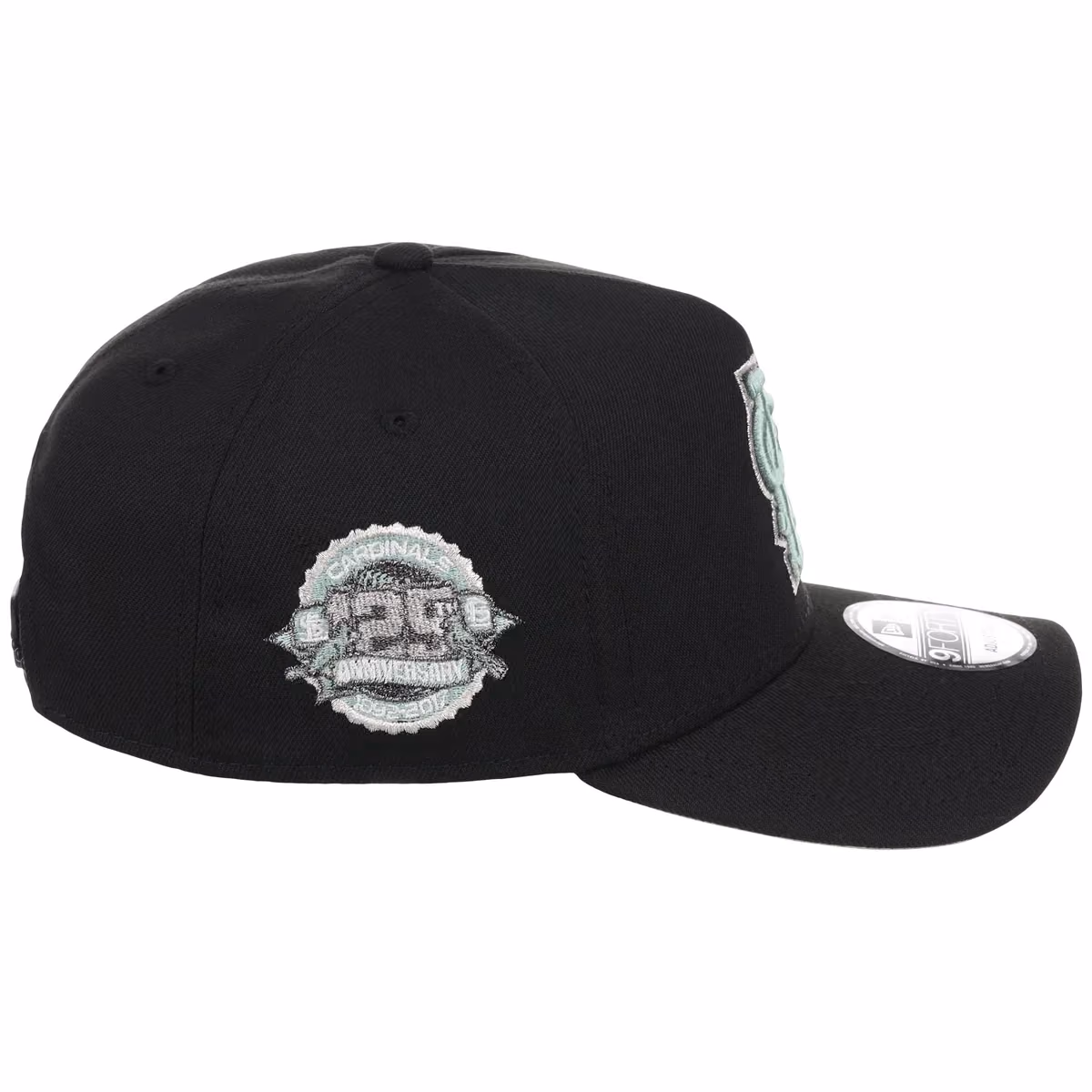 St. Louis Cardinals MLB Alpine Snow New Era 9FORTY A-Frame detail view