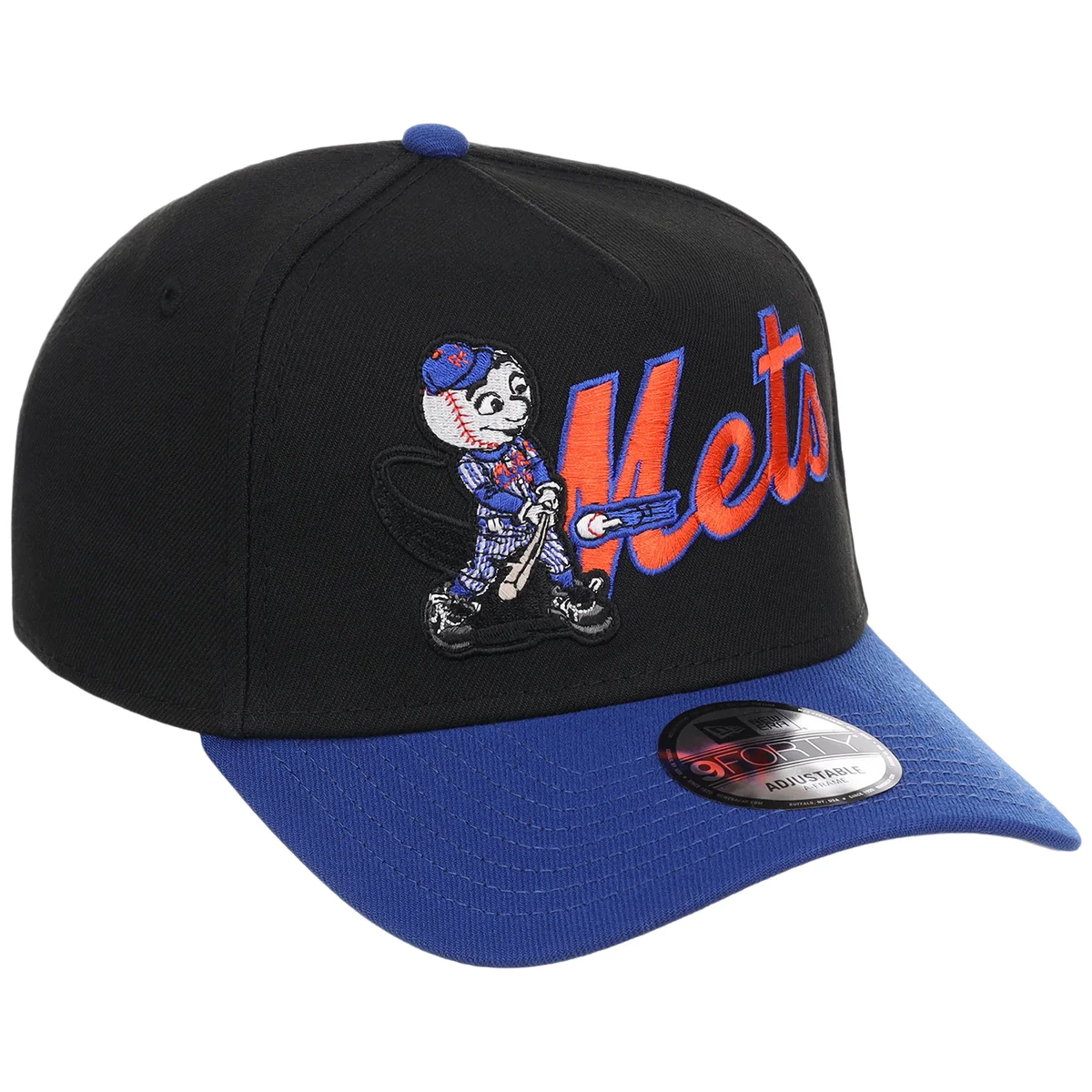 New York Mets Mascot New Era 9FORTY A-Frame front view