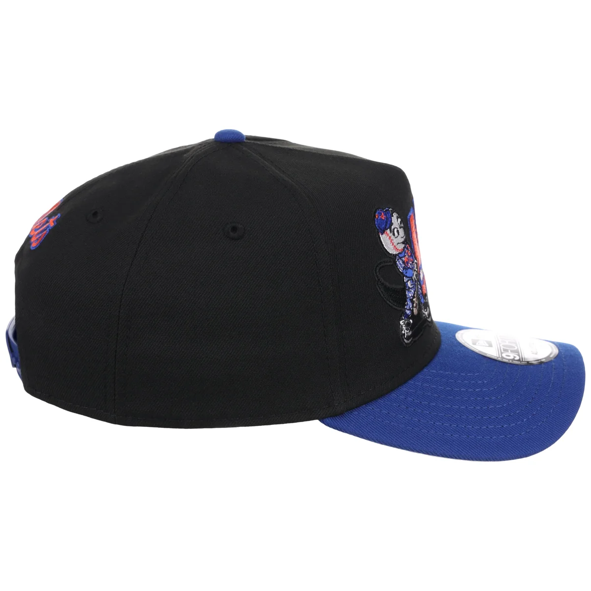 New York Mets Mascot New Era 9FORTY A-Frame detail view