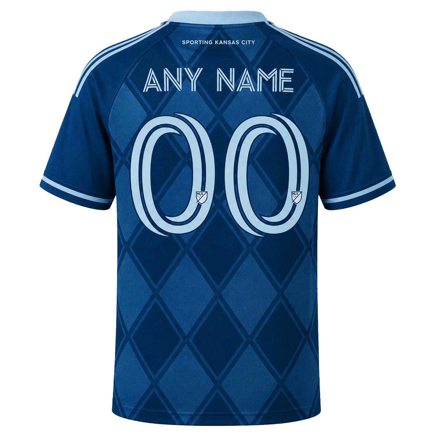 Sporting Kansas City MLS Jersey Custom Remarkable Argyle