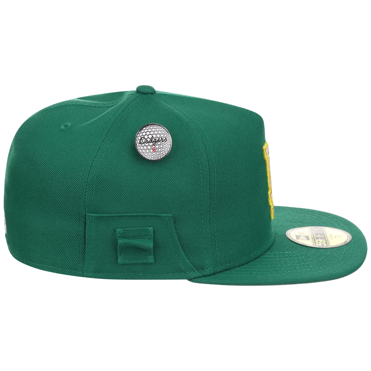 Los Angeles Dodgers MLB Augusta Bloom New Era 59FIFTY w/ Golf Pin detail view
