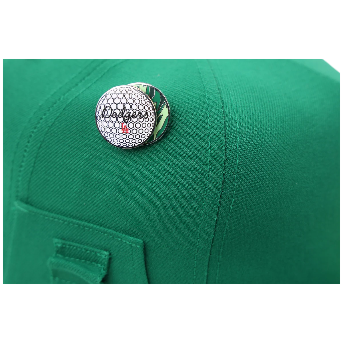 Los Angeles Dodgers MLB Augusta Bloom New Era 59FIFTY w/ Golf Pin detail view
