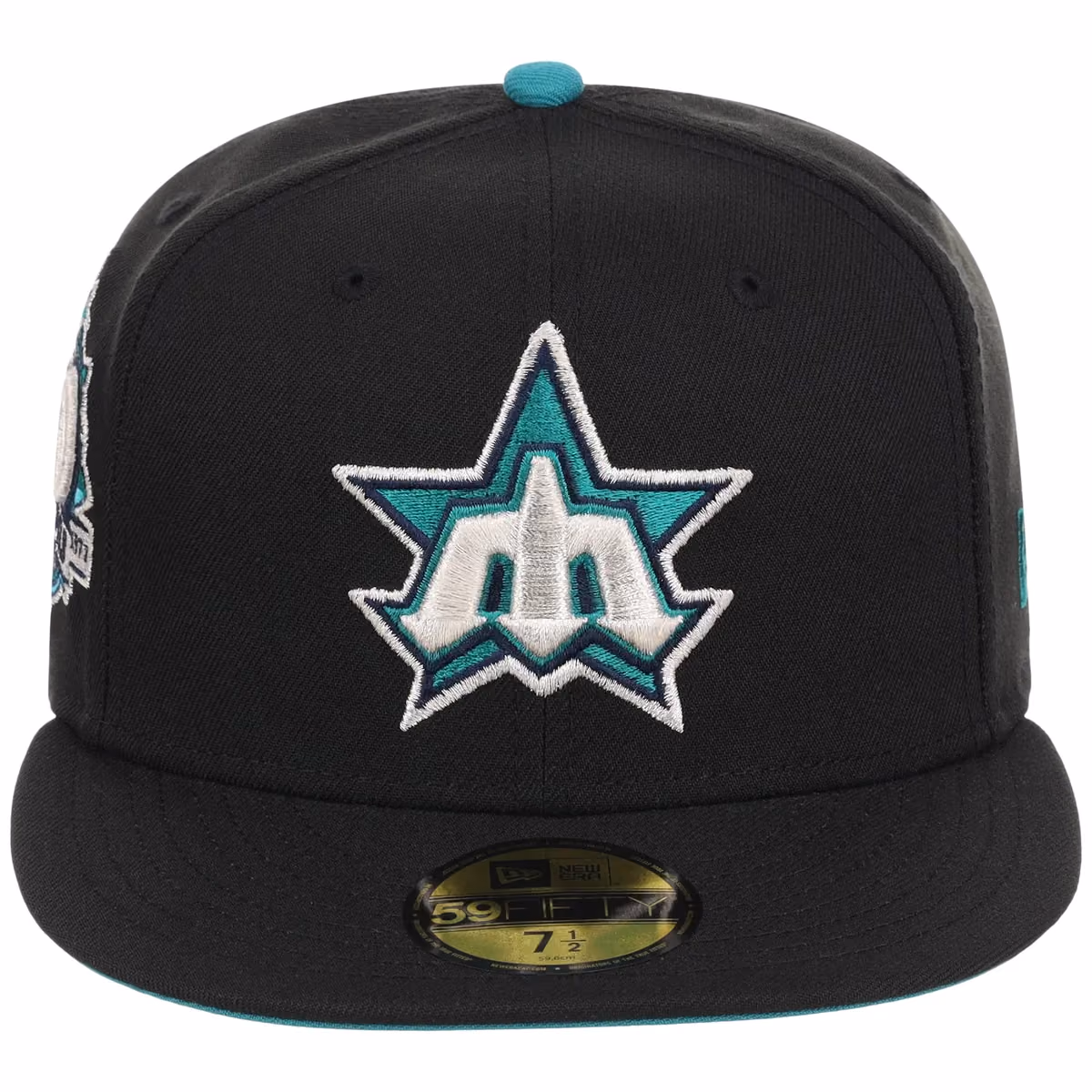 Seattle Mariners Seattle Variety Pack New Era 59FIFTY (Black/Black) detail view