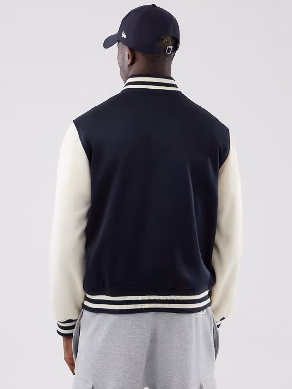 New York Yankees Varsity Jersey Bomber MLB Jacket Navy view 3