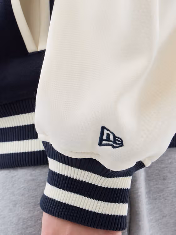 New York Yankees Varsity Jersey Bomber MLB Jacket Navy view 6
