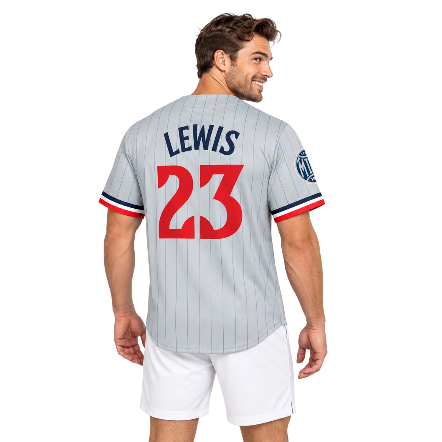 Royce Lewis Gray Twins Jersey Unique Road Pinstripe