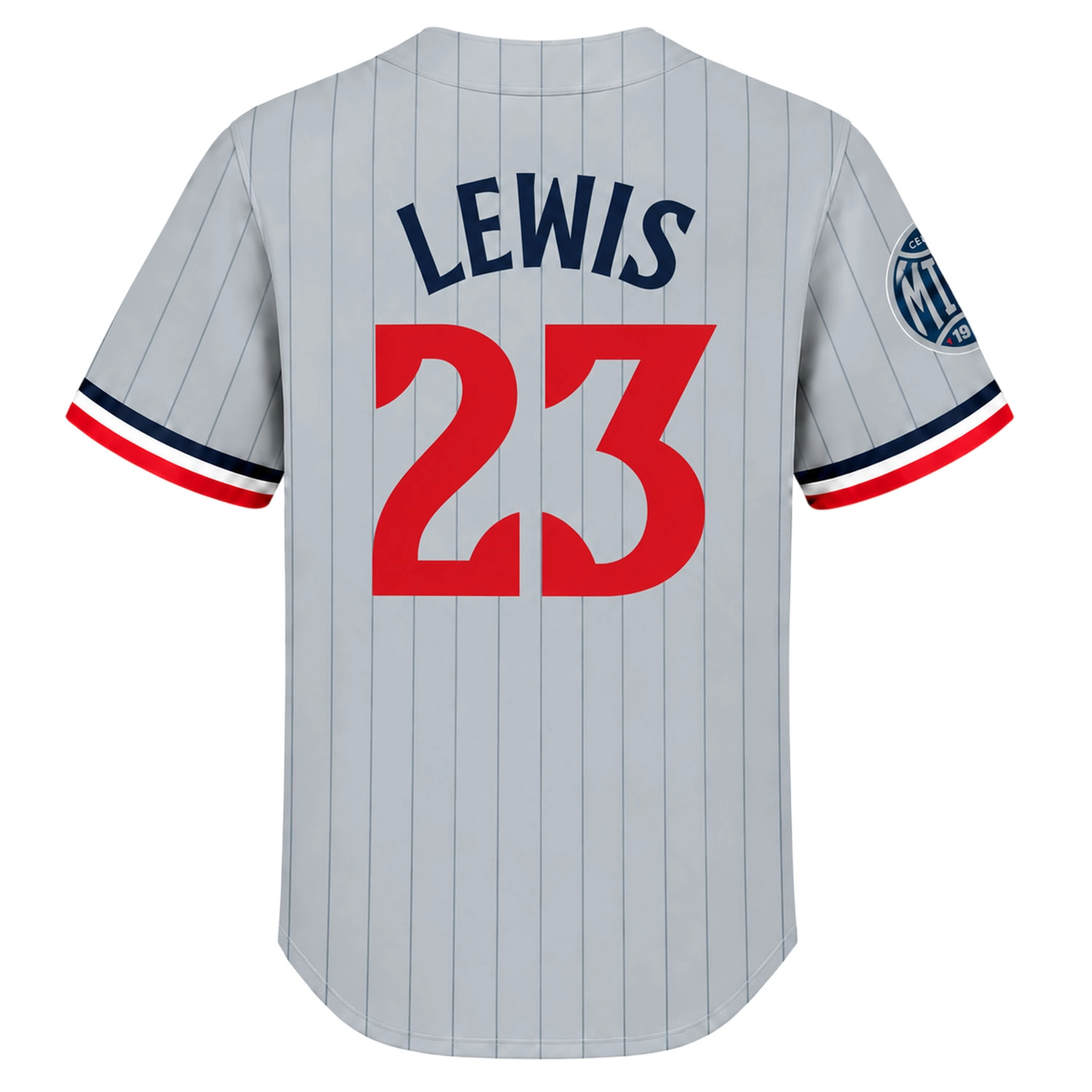Royce Lewis Gray Twins Jersey Unique Road Pinstripe