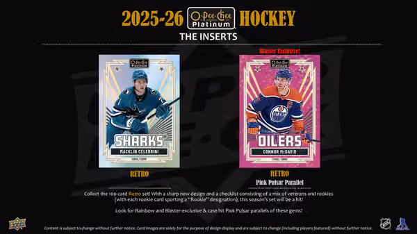 2025/26 Upper Deck O-Pee-Chee Platinum Hockey NHL Blaster Box view 4