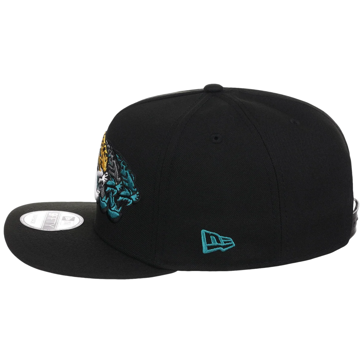 Jacksonville Jaguars NFL Seismic New Era 9FIFTY A-Frame detail view